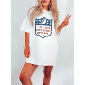 I Just Hope Both Teams Have Fun Funny Nfl Tshirt Idc Nfl Tshir
